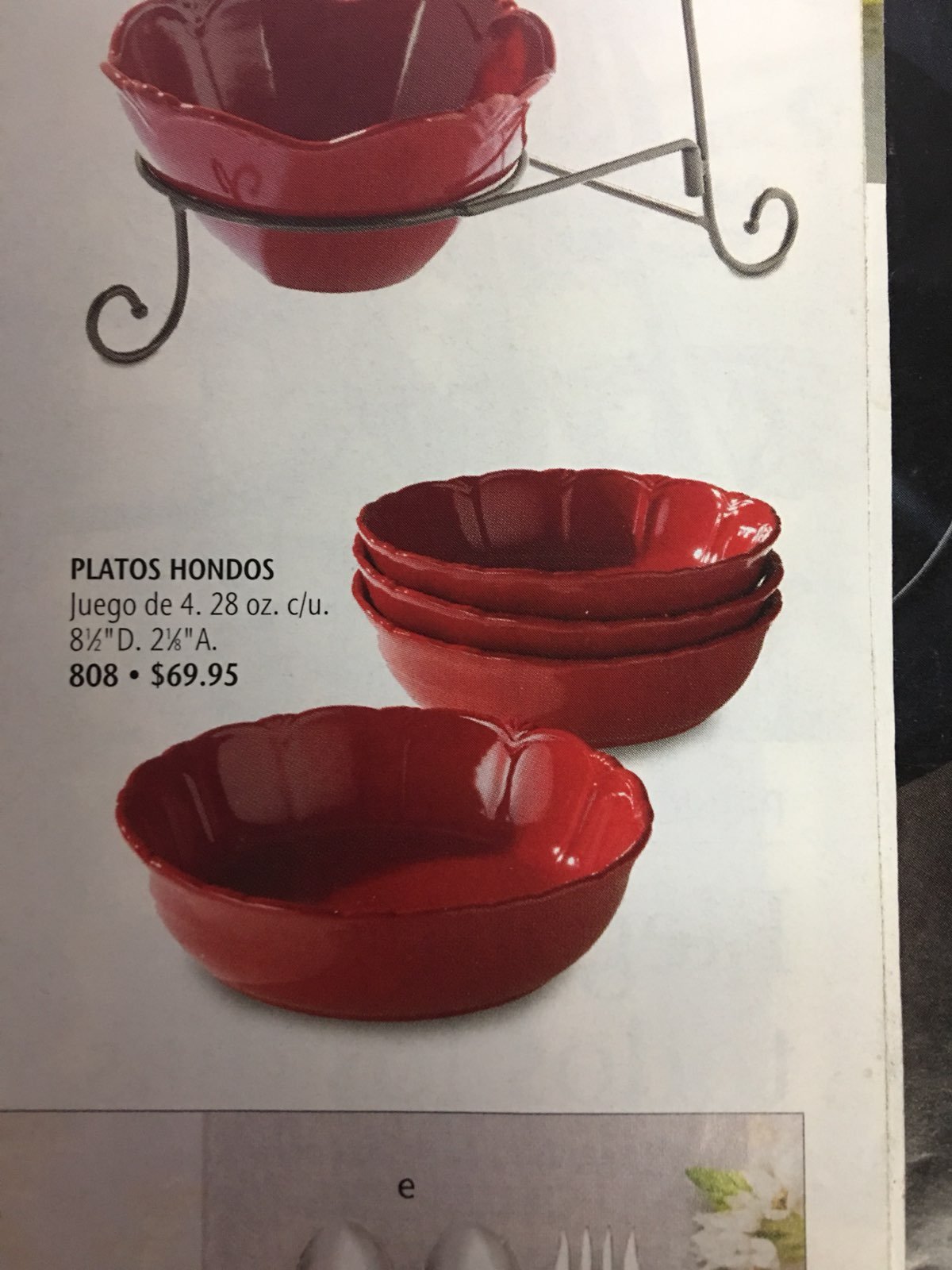 plates and bowls set