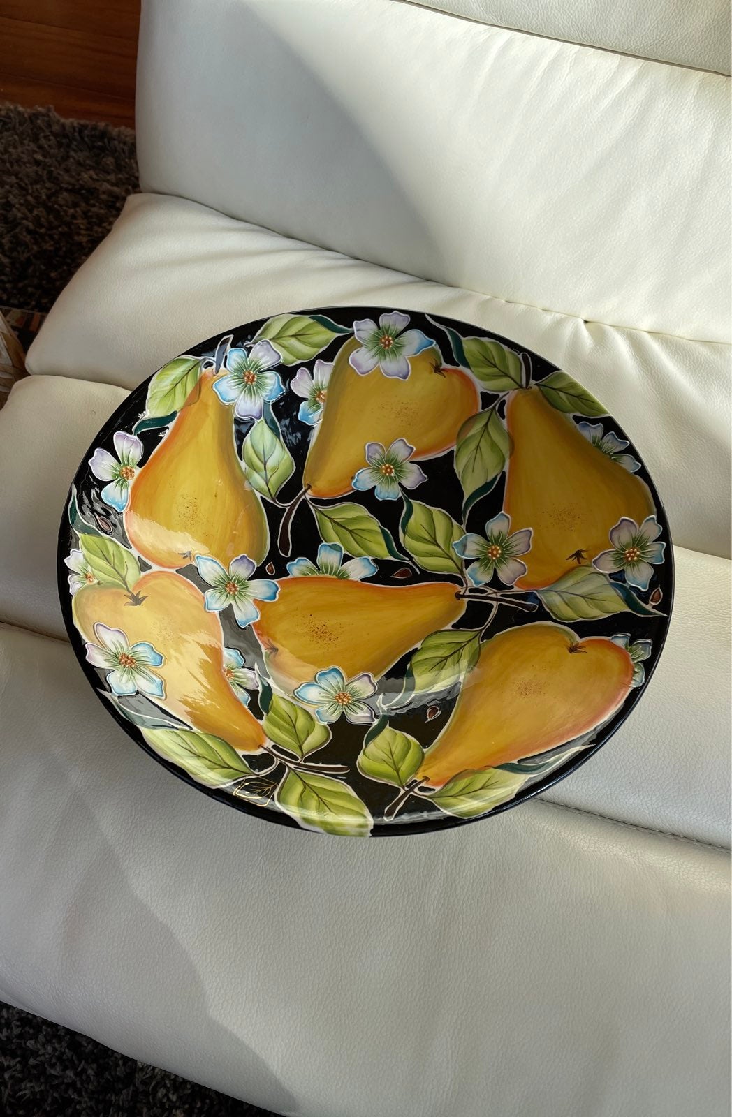 BLUE SKY PEAR SALAD BOWL