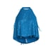 Ronny Kobo Tella Blue Sequin Halter Top