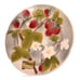 2 Vintage St Clement France Barbotine Majolica Fruit Plates Original Foil Labels