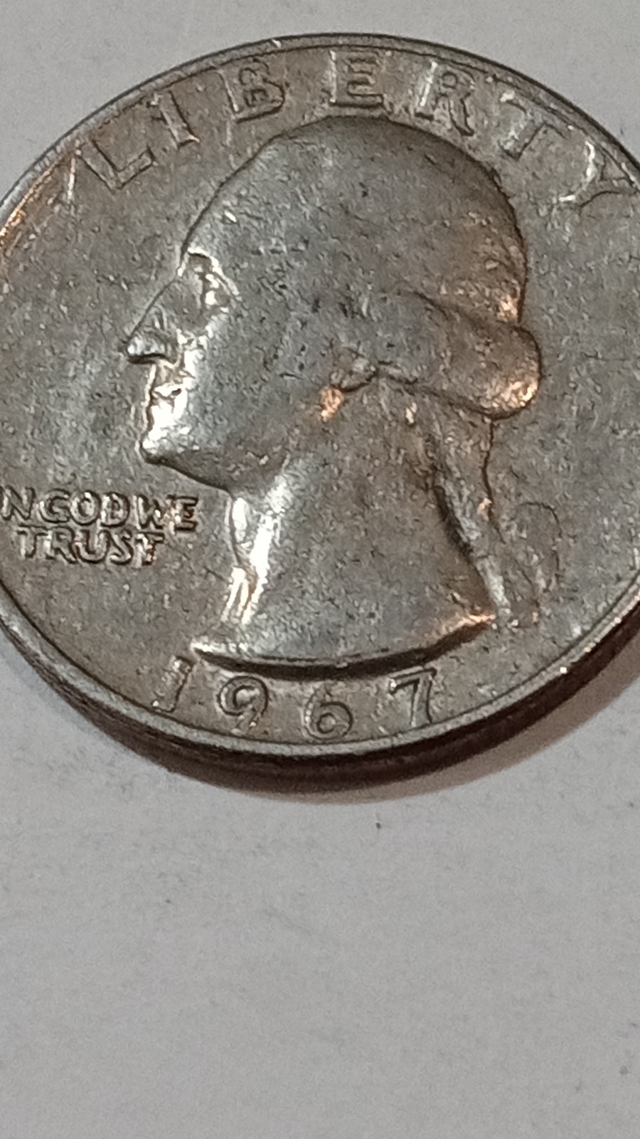 This is a (1967) Washington State Quarter double Dei very much collectibles