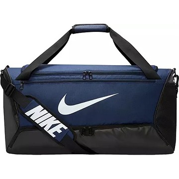 Nike Brasilia 9.5 Training Duffel Bag 60L, Color: Midnight Navy