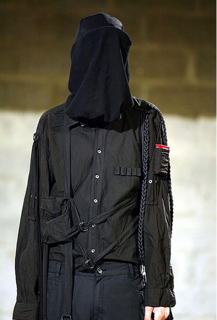 RAF SIMONS ARCHIVE REDUX Black Long Sleeve Shirt, Consumer Period