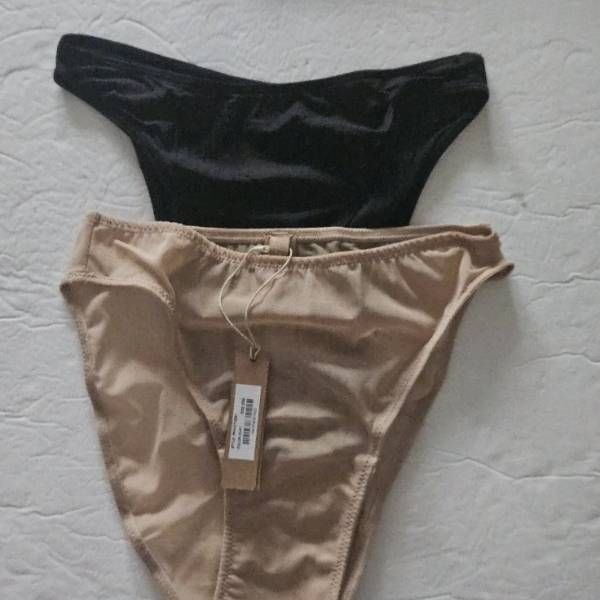2 PAIR SKIMS HI CUT PANTY NWT
