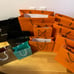 Hermes Chanel Tiffany Louboutin Paper Bags Bundle