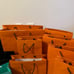 Hermes Chanel Tiffany Louboutin Paper Bags Bundle