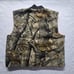 Real Tree Bob Allen Reversible Camouflage Orange Hunting Vest Men XL Outerwear