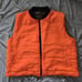 Real Tree Bob Allen Reversible Camouflage Orange Hunting Vest Men XL Outerwear