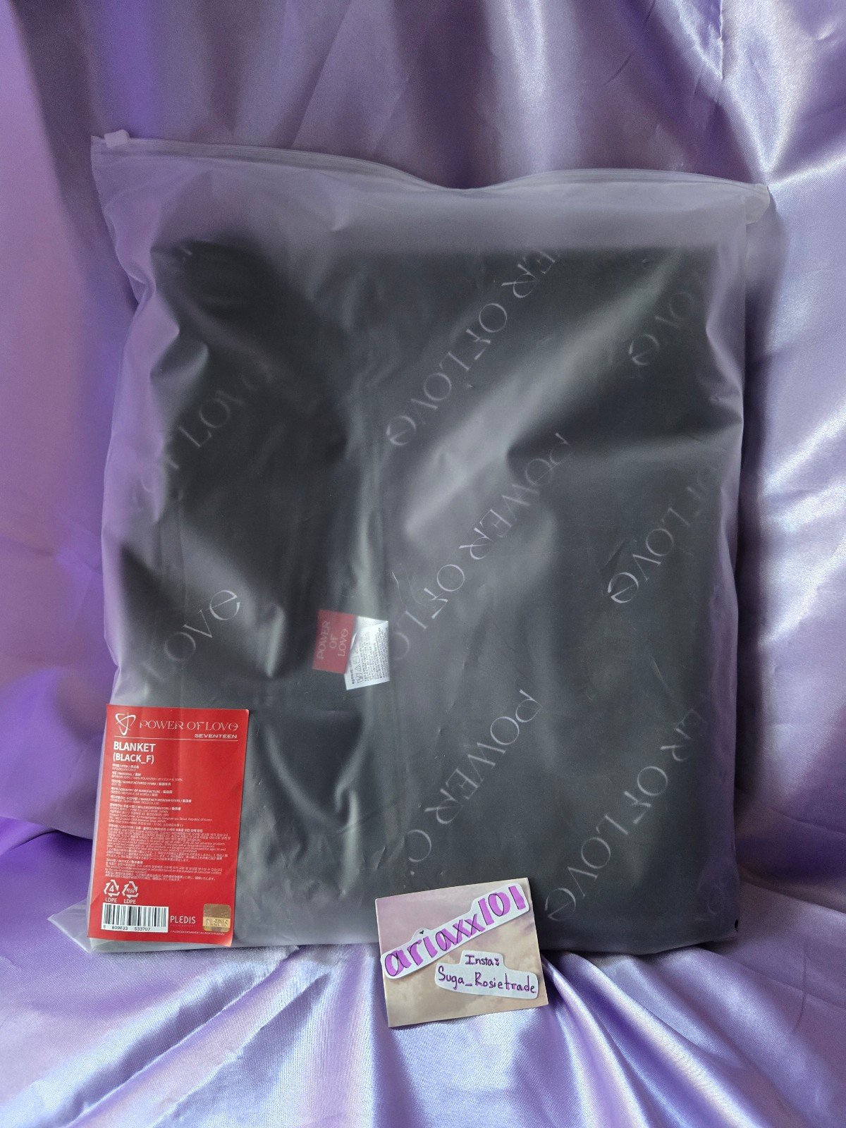 Official Seventeen Power Of Love Blanket