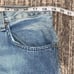 Nautica Jeans Co Mens Size 36x34 Wide Leg Big E-Z Jeans Denim Blue Baggy Faded