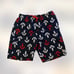 Beverly Hills POLO NWT swimming boating summer shorts mesh lined anchor print L