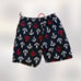 Beverly Hills POLO NWT swimming boating summer shorts mesh lined anchor print L