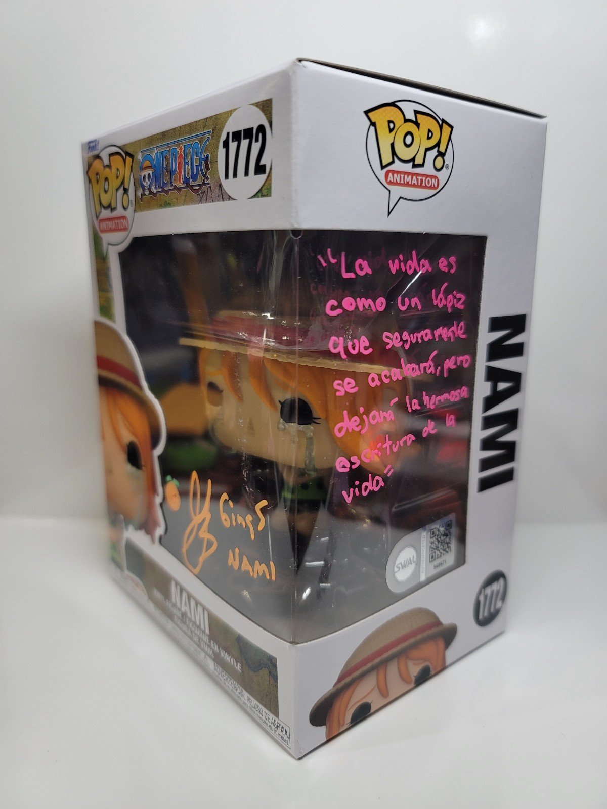 Nami (Spanish VA) - One Piece - Signed Funko Pop
