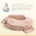 My Brest Friend Deluxe Nursing Pillow— Evening Gray