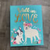 Walk in Love hang decor