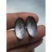 Vintage Diamond Sterling Silver Cuff Links Anson Signed