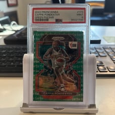 2022 Panini Prizm WNBA W25 Cappie Pondexter #173 Green Pulsar /25 PSA9