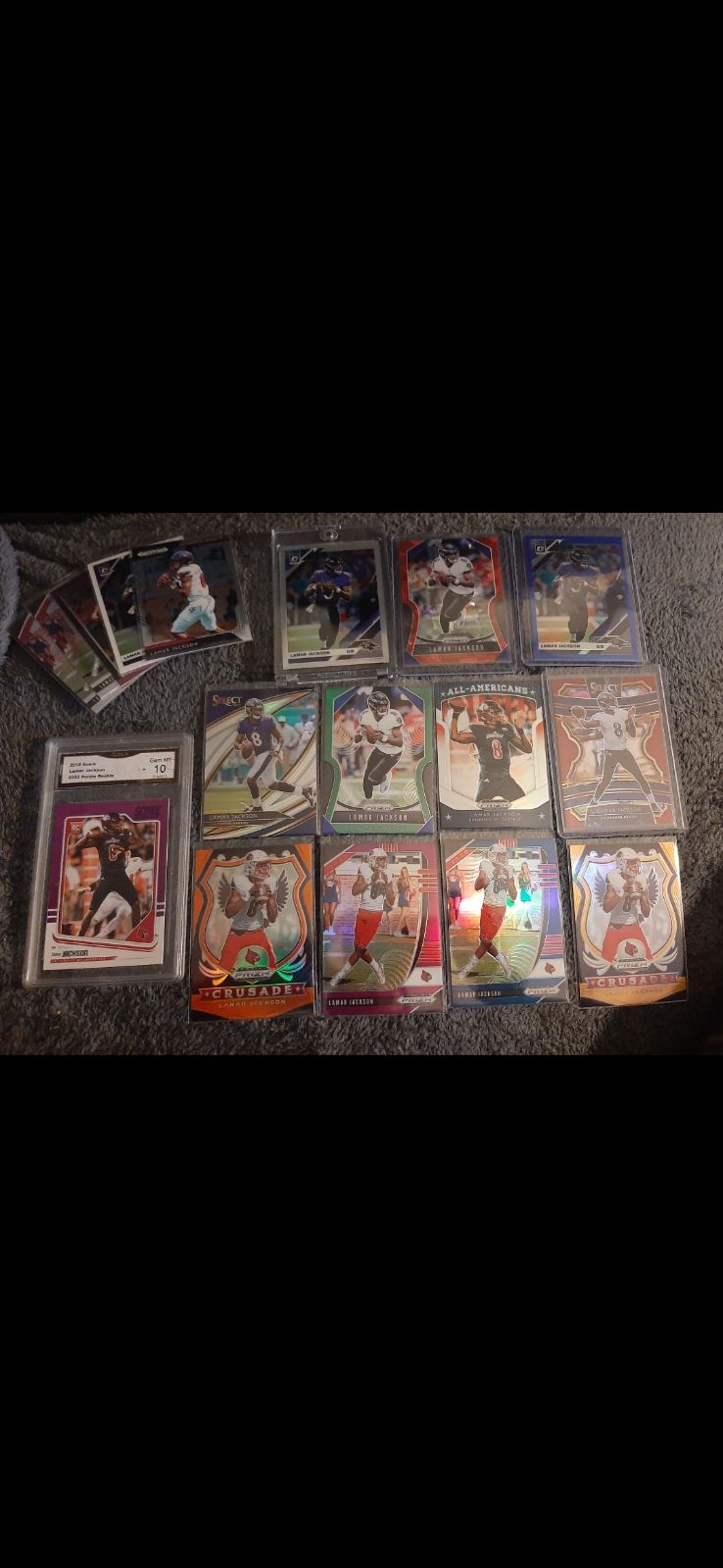 Lamar Jackson collection