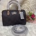 Boston bag with shoulder strap