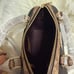 Boston bag with shoulder strap