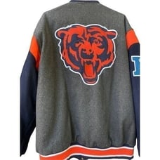 Chicago Bears XL reversible NFL football jacket