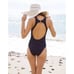 Andie Swim The Catalina One Piece in Black S NWT