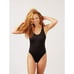 Andie Swim The Catalina One Piece in Black S NWT