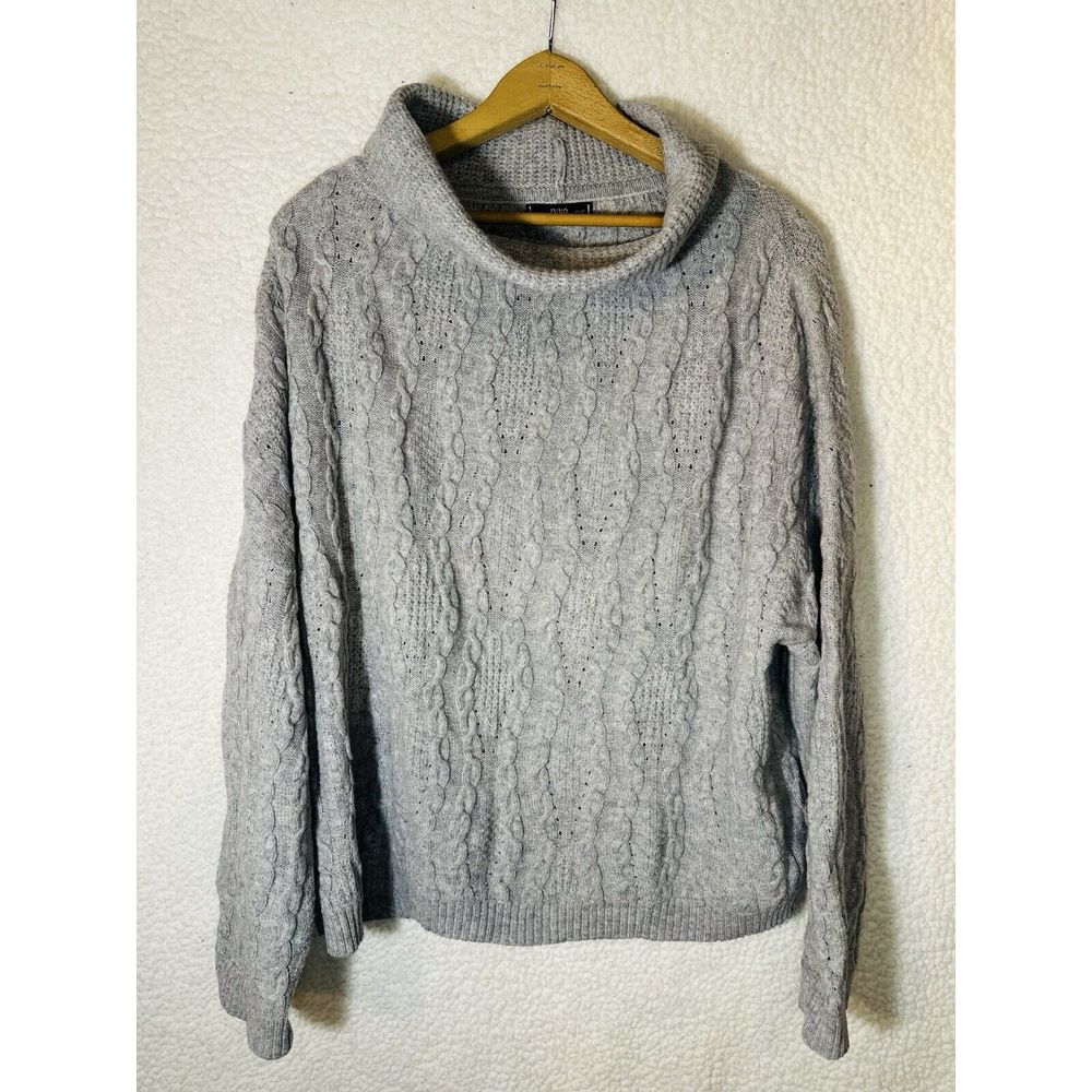 IVKO Sweater Wool Blend Light Gray Size L/XL Collection 2023