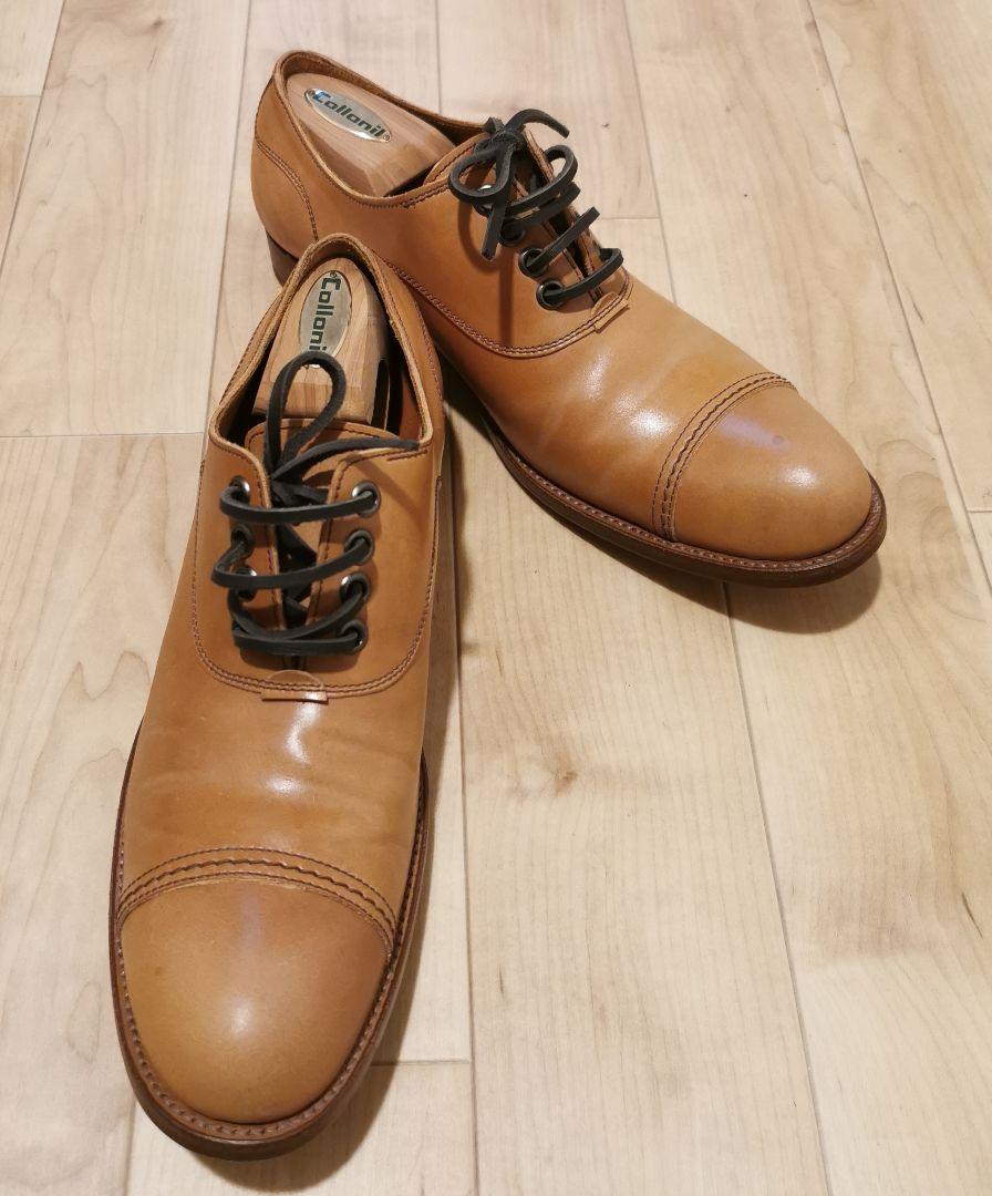 Chausser C-7280 Natural Cordvan Lace-up Shoes