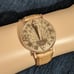 Vintage 1980's - 1990's Fossil Unisex Working Sundial Novelty Watch