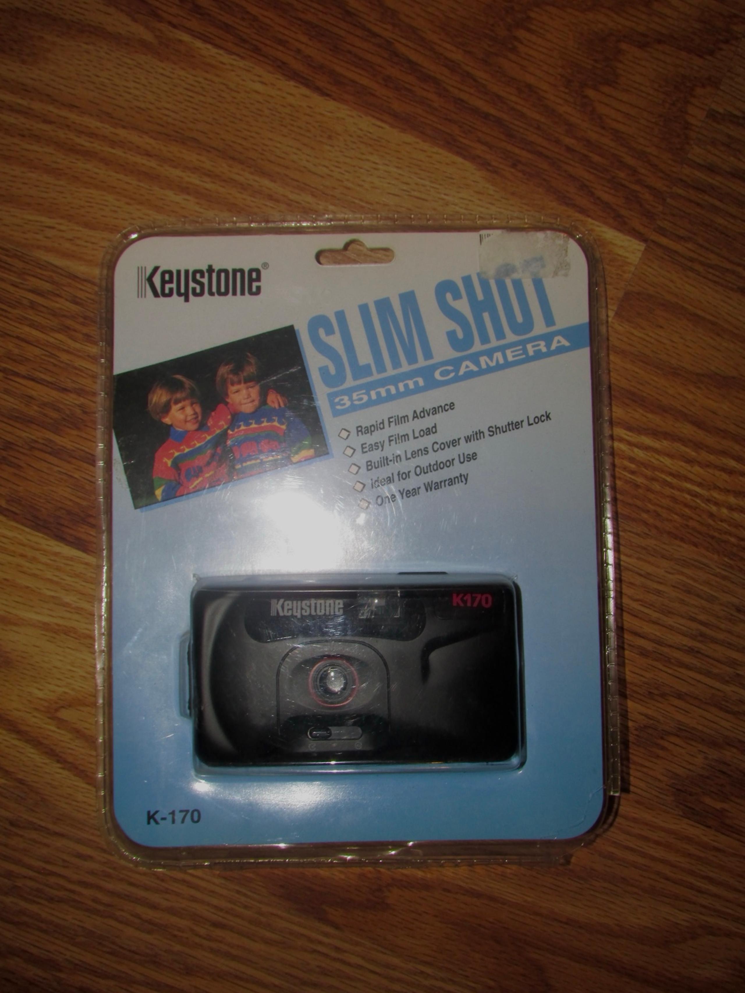 SEALED Vintage Keystone 35mm camera