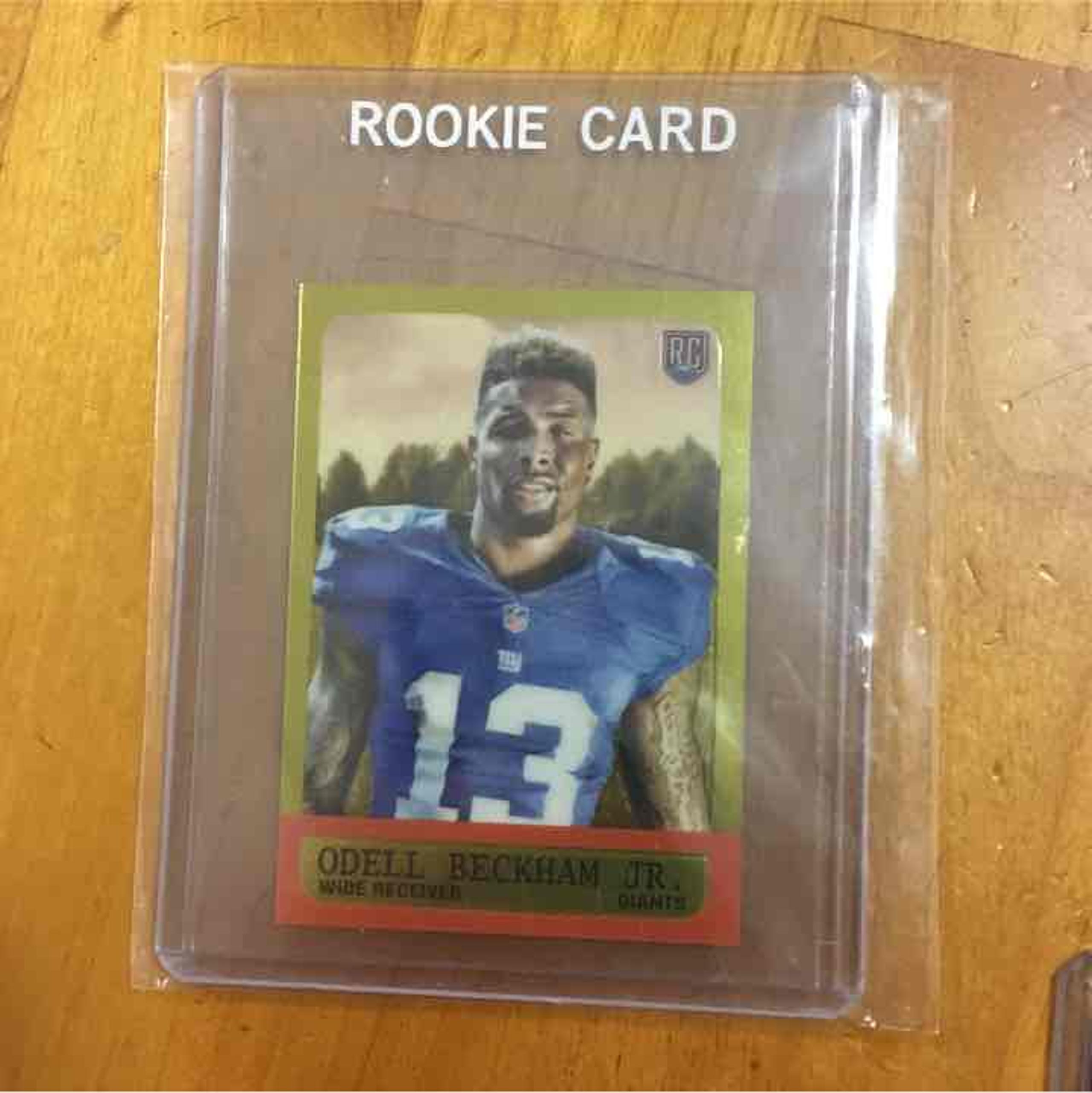 2014 Topps Chrome Odell Beckham Jr. mini