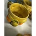 Vintage Inarco Japan Orange Spice 60s Cottage Fruit Retro MCM Mugs Sugar Creamer