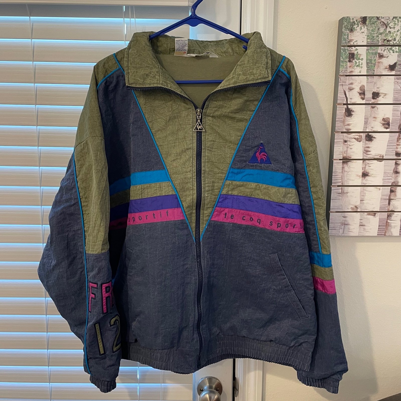 Vintage France Windbreaker Jacket
