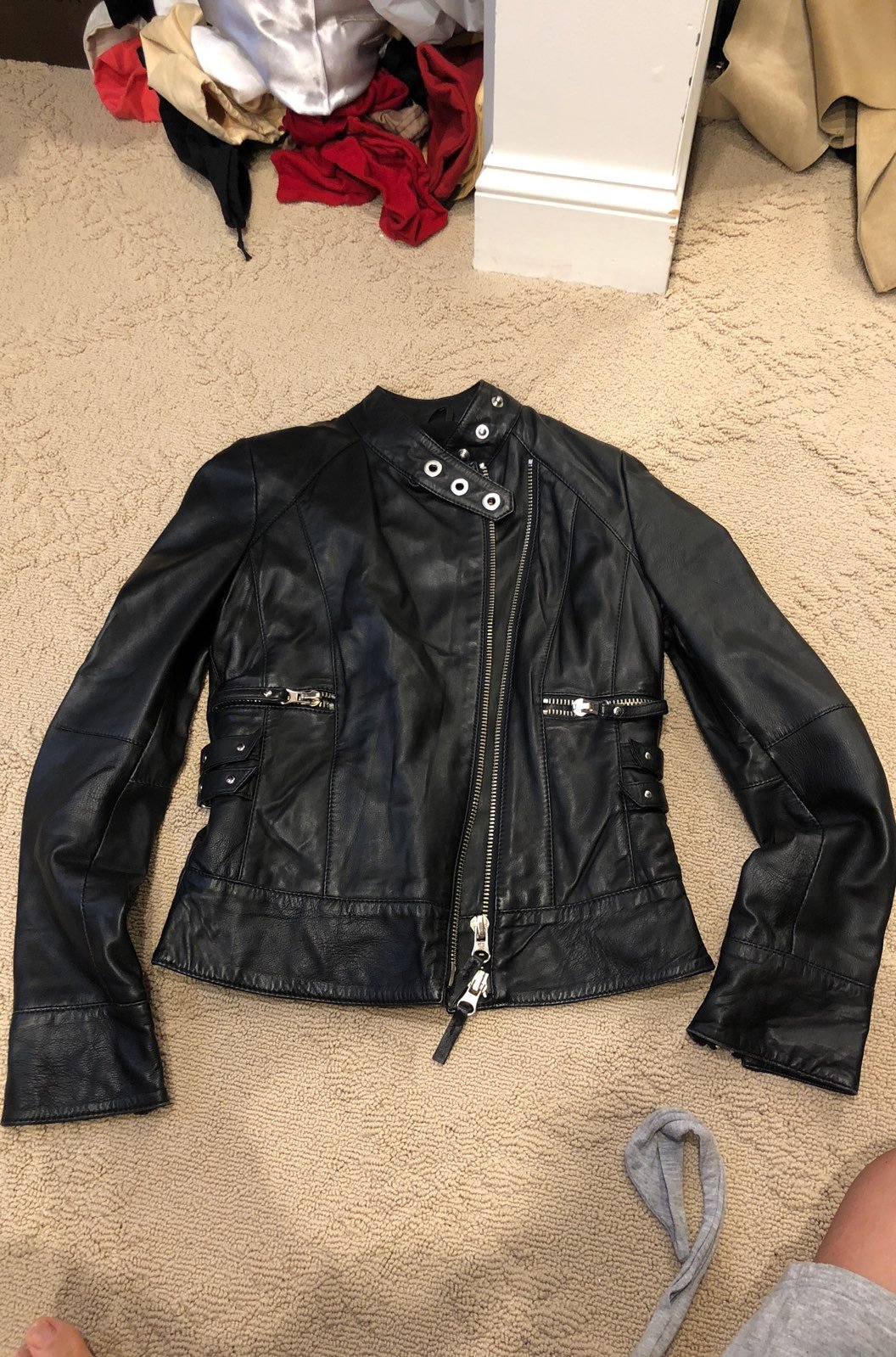 100% Leather Calf Skin Jacket