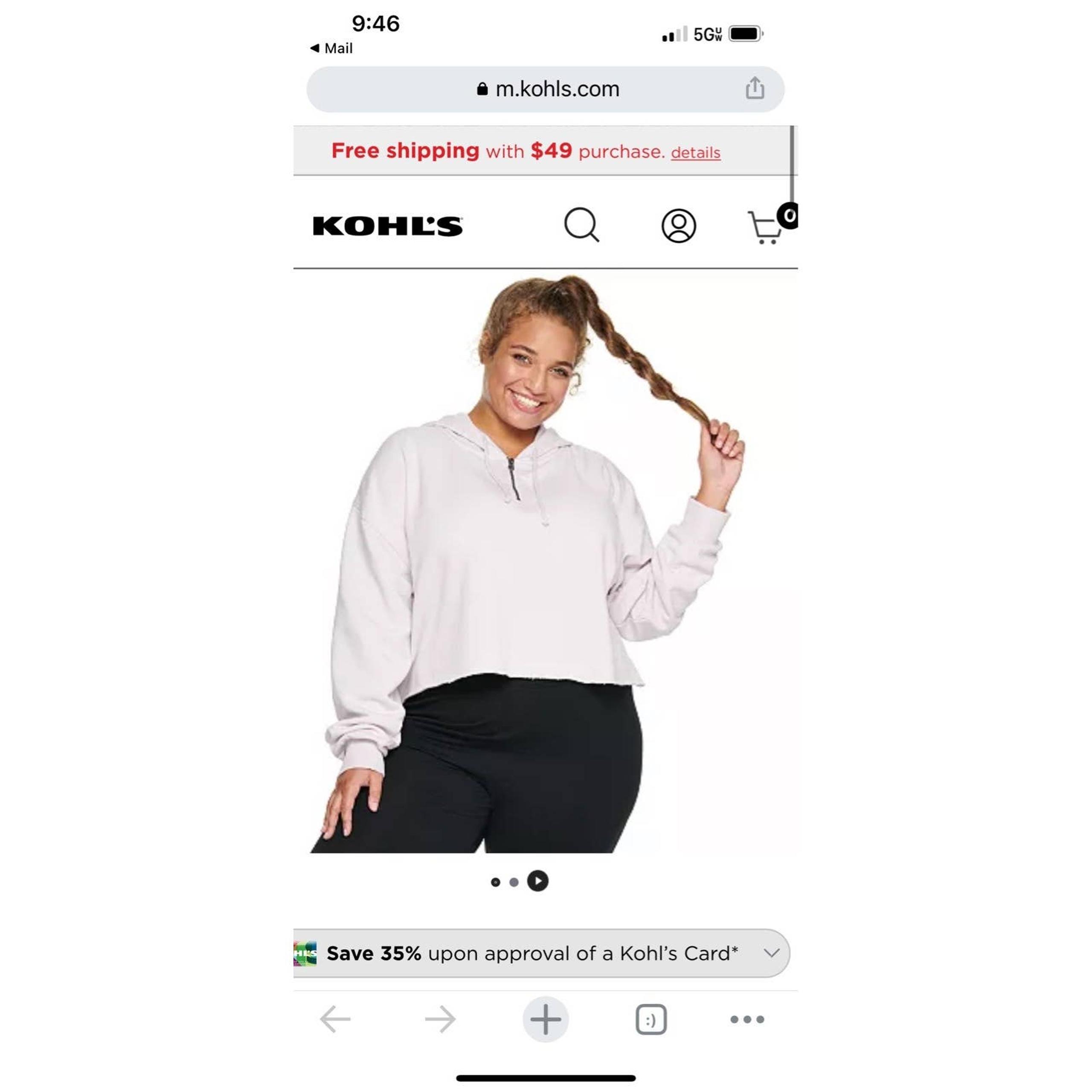 Plus Size SO Quarter-Zip Cutoff Fleece Hoodie Size 3X