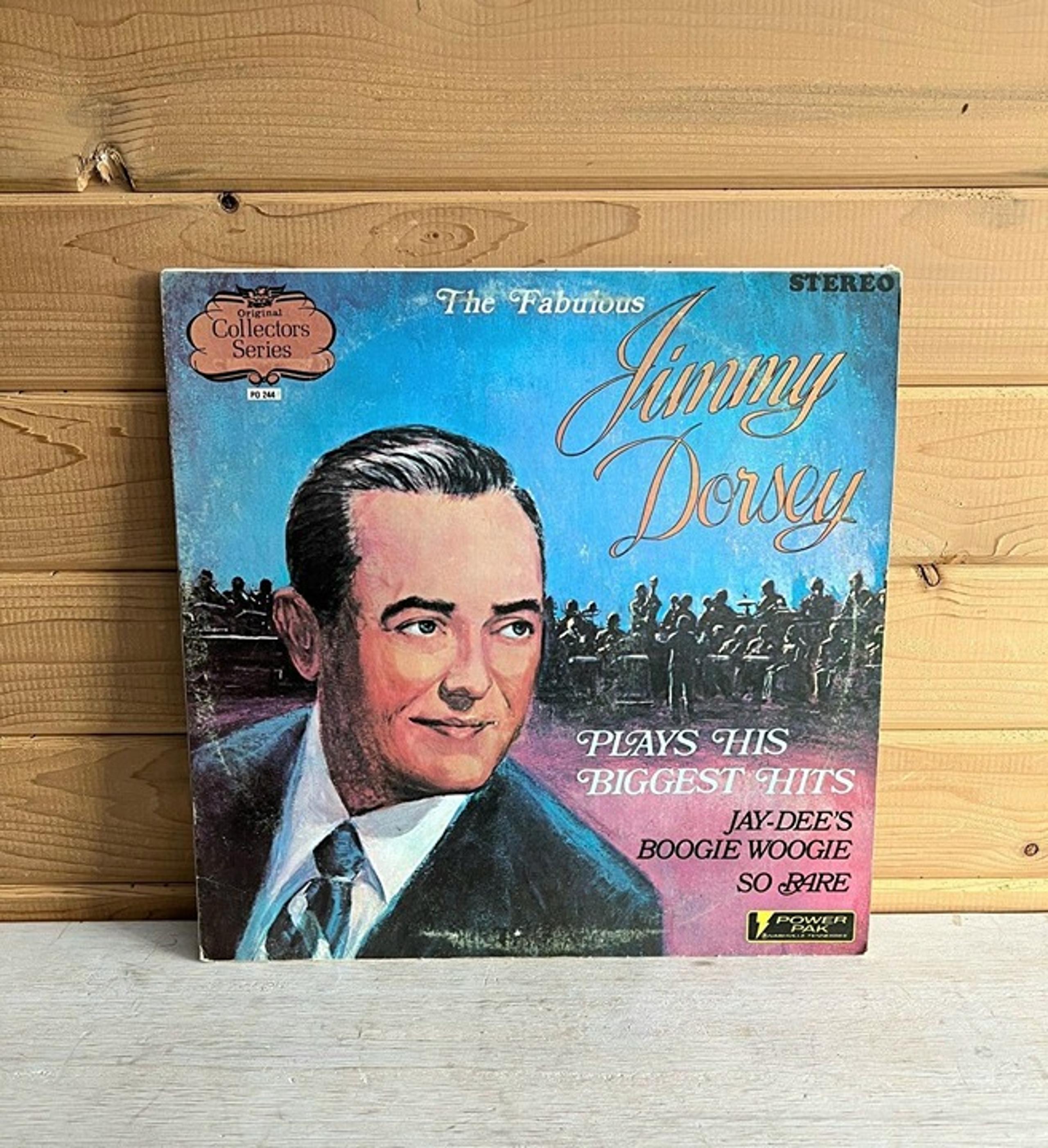 Jimmy Dorsey Plays His Biggest Hits 78 Jazz Vinyl Power Pak Record LP 33 RPM 12"