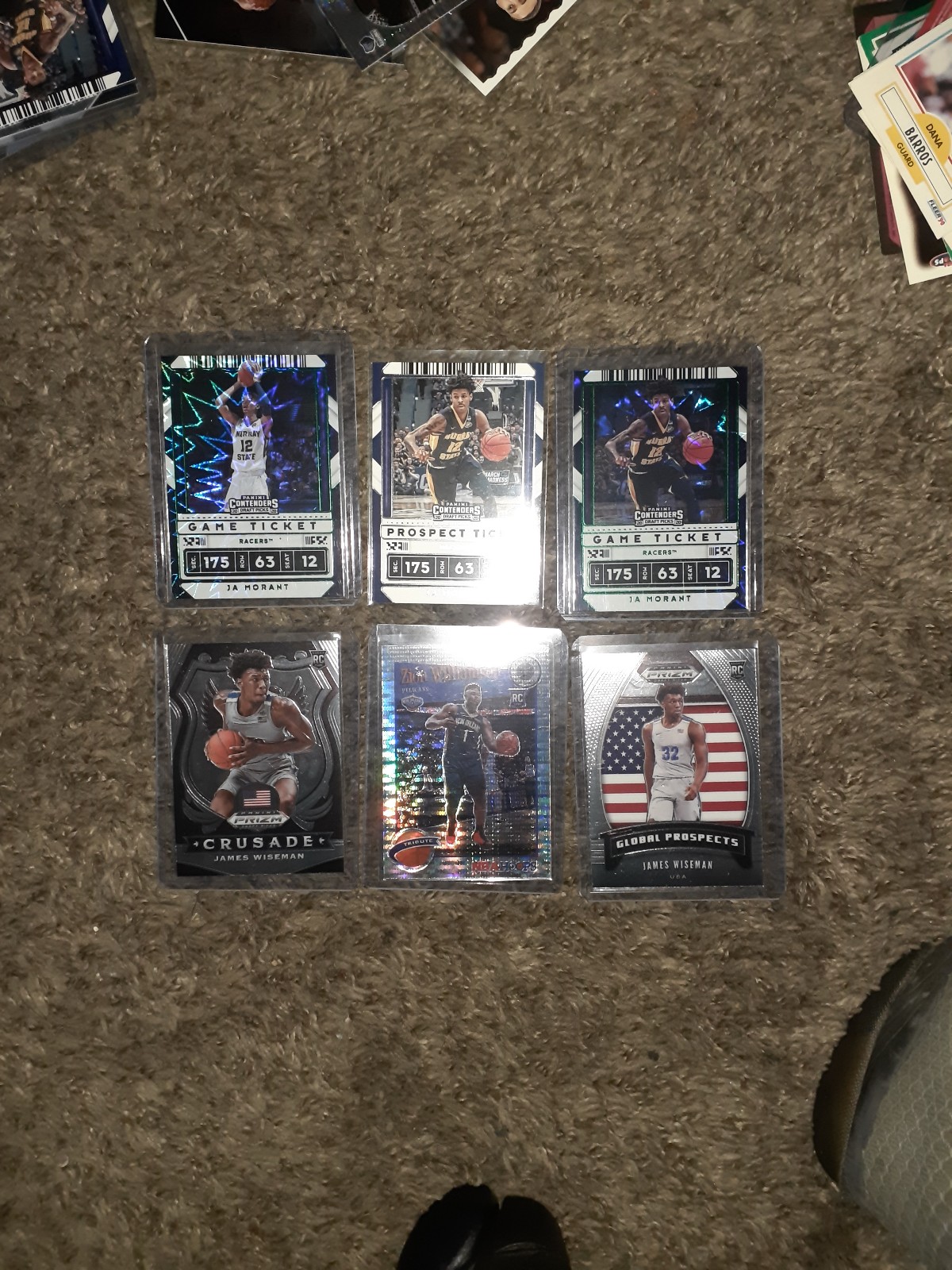 ja morant rookie and zion