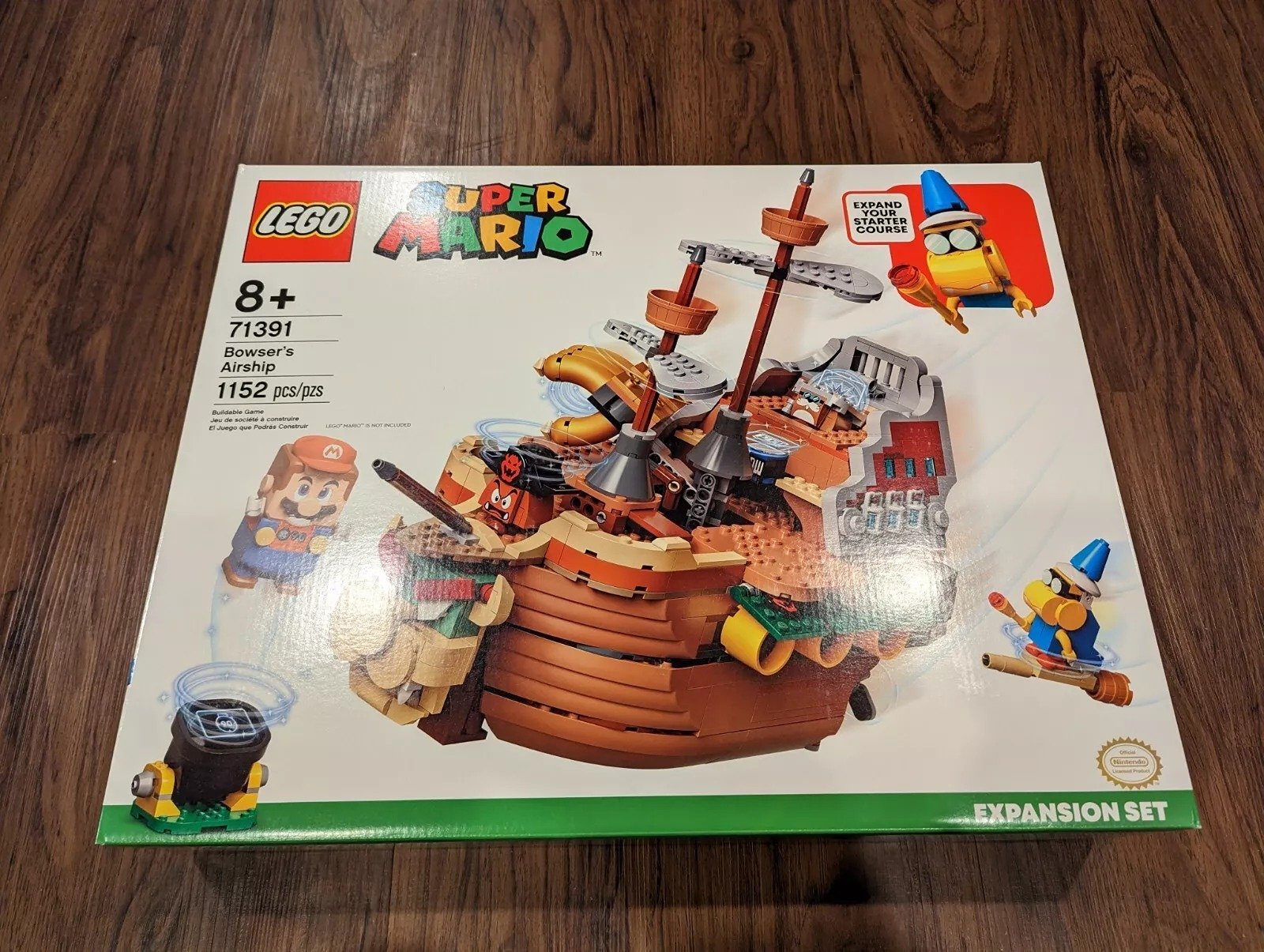 NEW LEGO Super Mario Bowser's Airship 71391 Playset NIB Box Sealed Set Retired