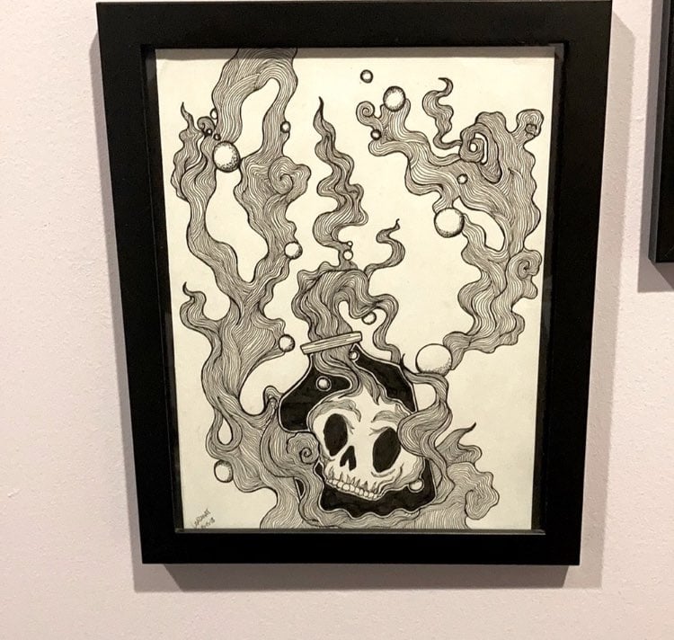 Original ink pen artwork Wall Art