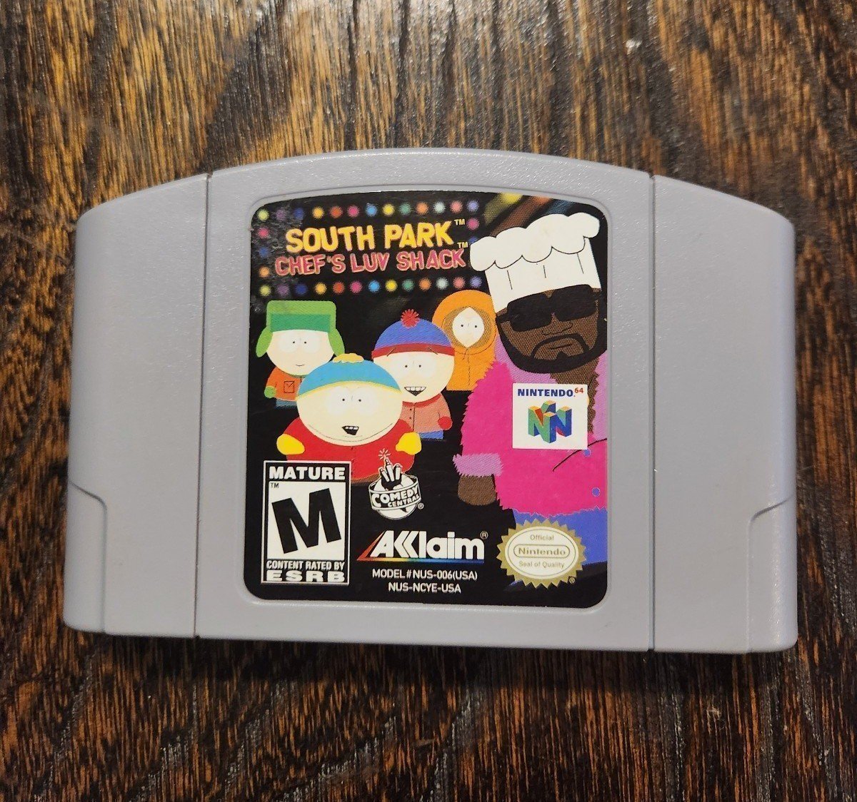 South Park Chef's Luv Shack BOX ART N64 Premium POSTER MADE
