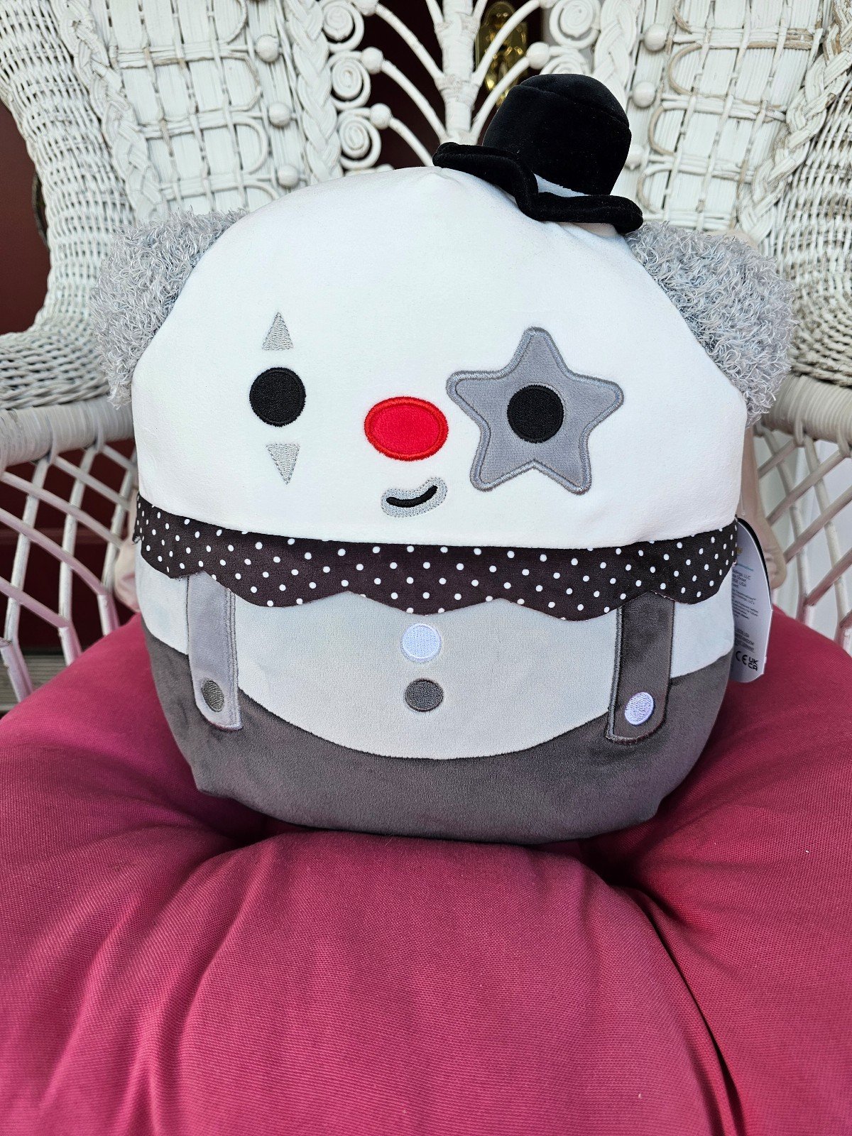 Greyscale Bimbi Squishmallow