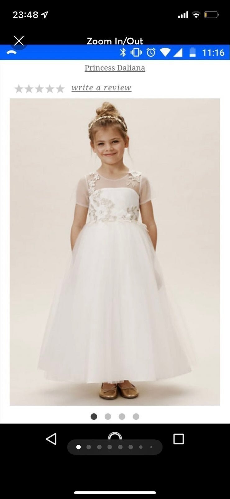 BHLDN Jojo flower girl dresses