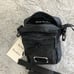 ACNE STUDIOS Black Ripstop Plaque Pouch
