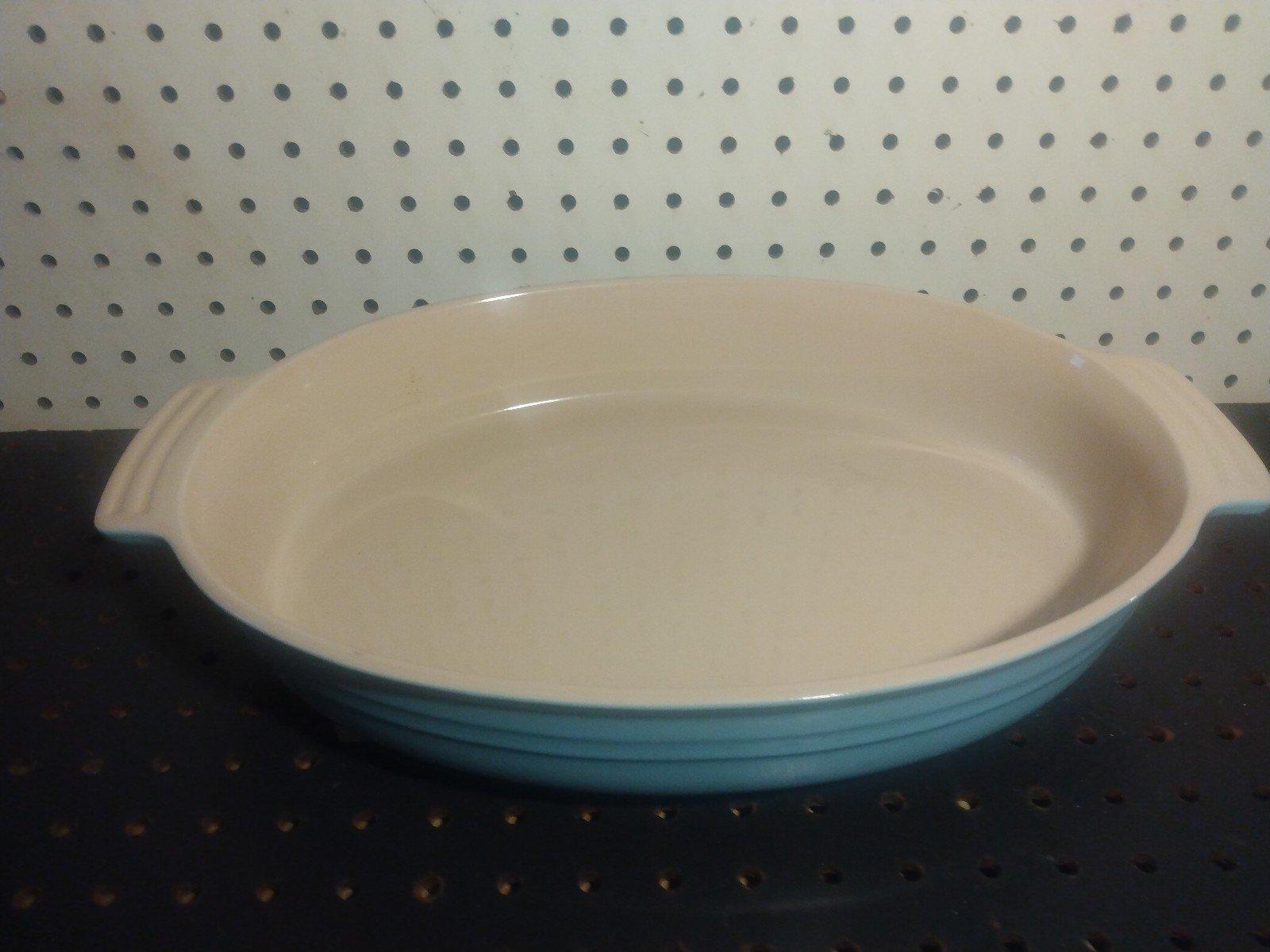 LE Creuset Heritage Stoneware Au Gratin Oval Baking Dish 19 - 17