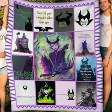 Maleficent Fleece Blanket 40x30