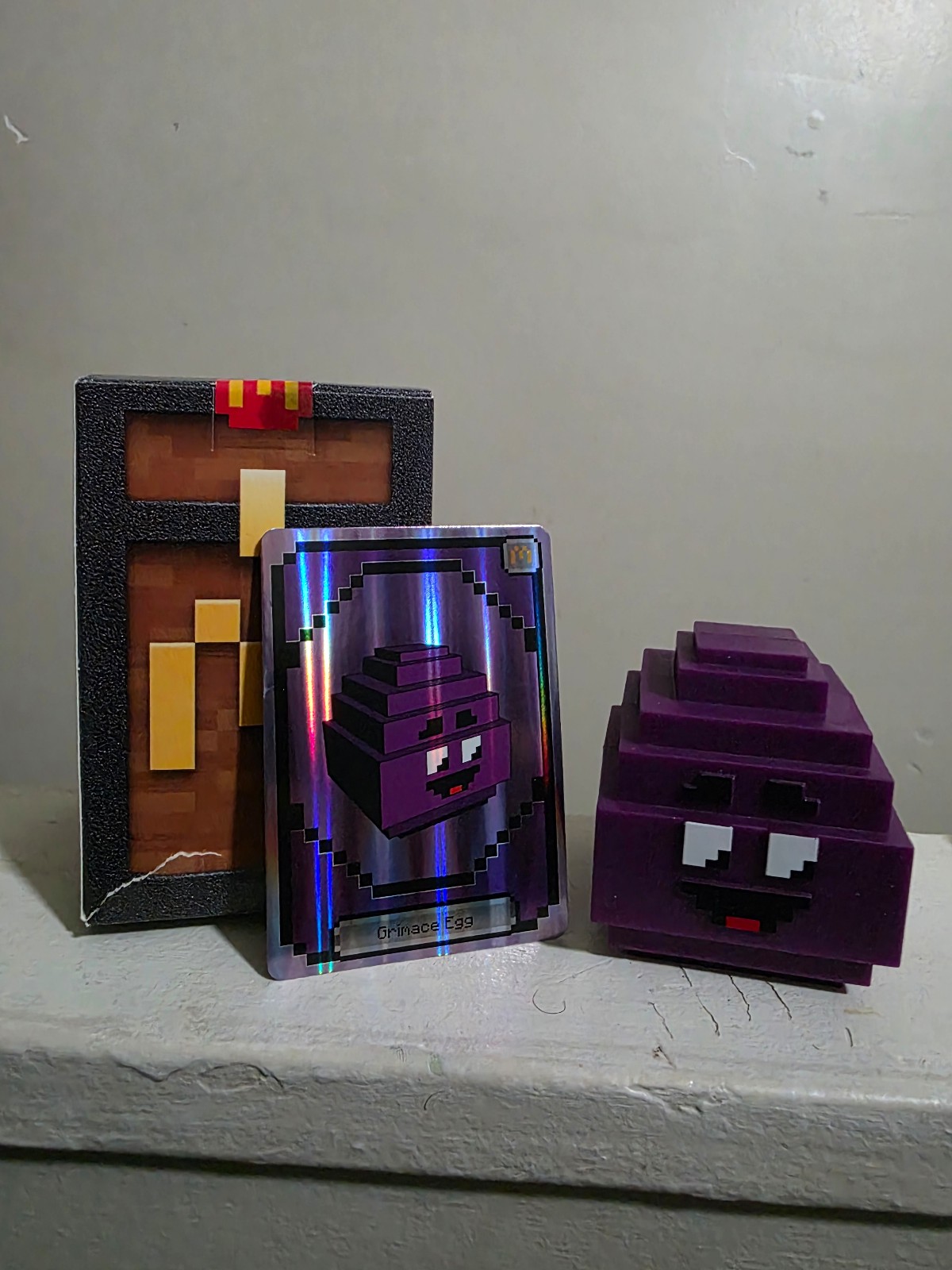 McDonalds Minecraft Grimace Egg unused code