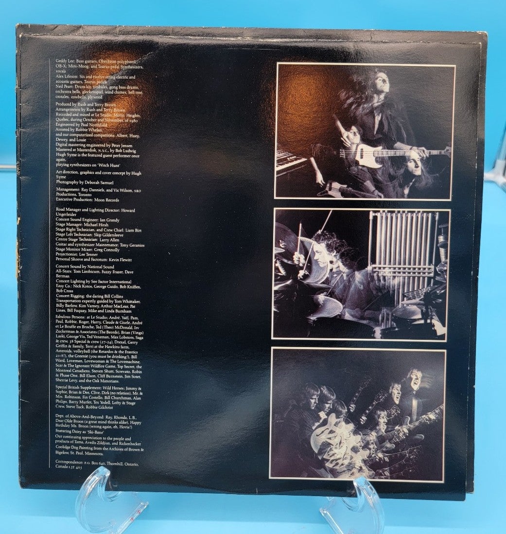 Rush Moving Pictures 1981 Lp selling