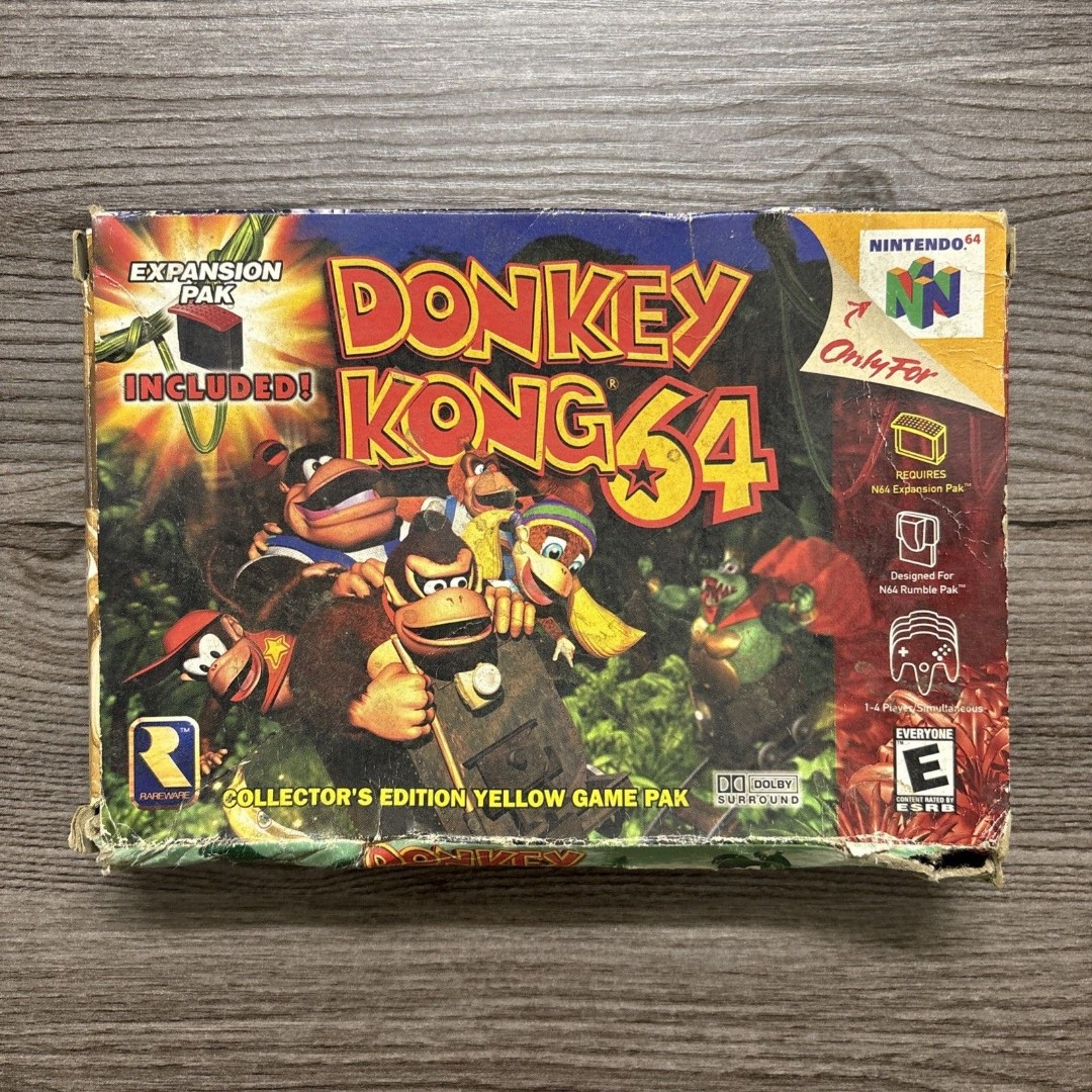 Donkey Kong N64 Nintendo 64 Box Only