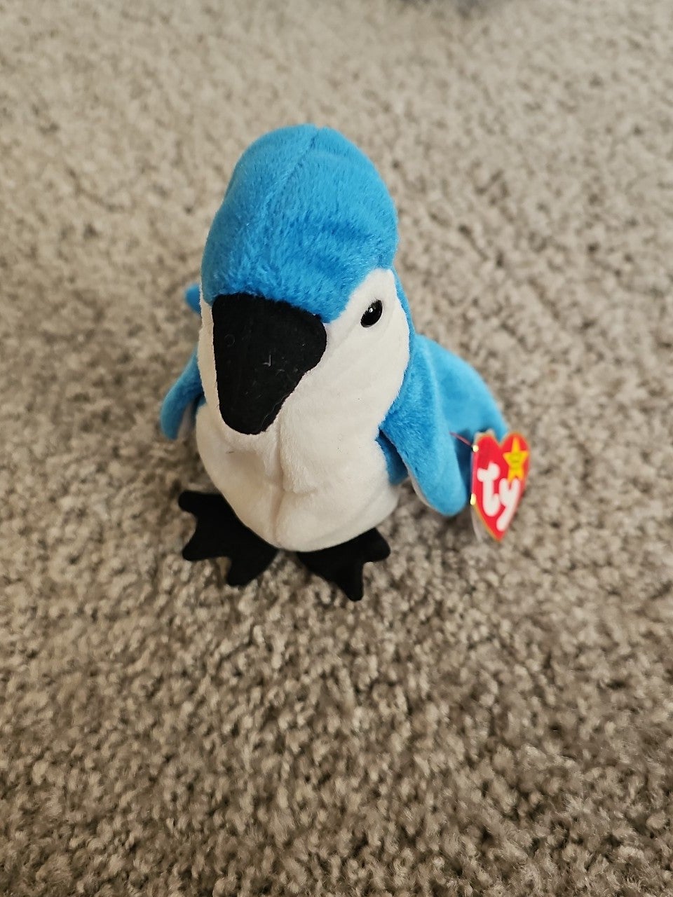 Rocket The Blue Jay Teeny Beeny Baby 1997